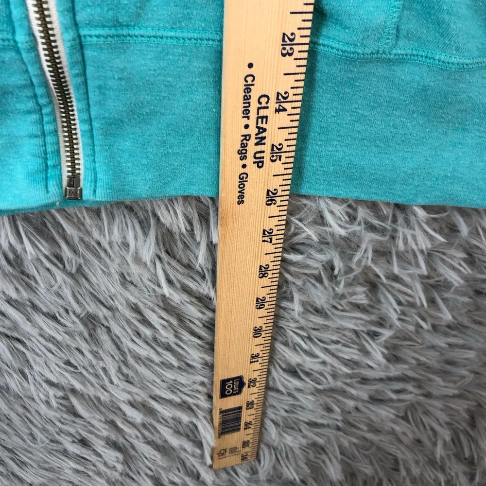 Nike Jacket Womens XL Blue Ombre Lightweight Blue Full Zip Hoodie Pockets